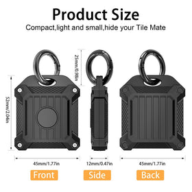 CMZZ Tile Mate case screw-closure with screwdriver included for secure mounting.