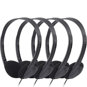 CN-Outlet 100-pack classroom headphones packaging, ideal for bulk school deployments.