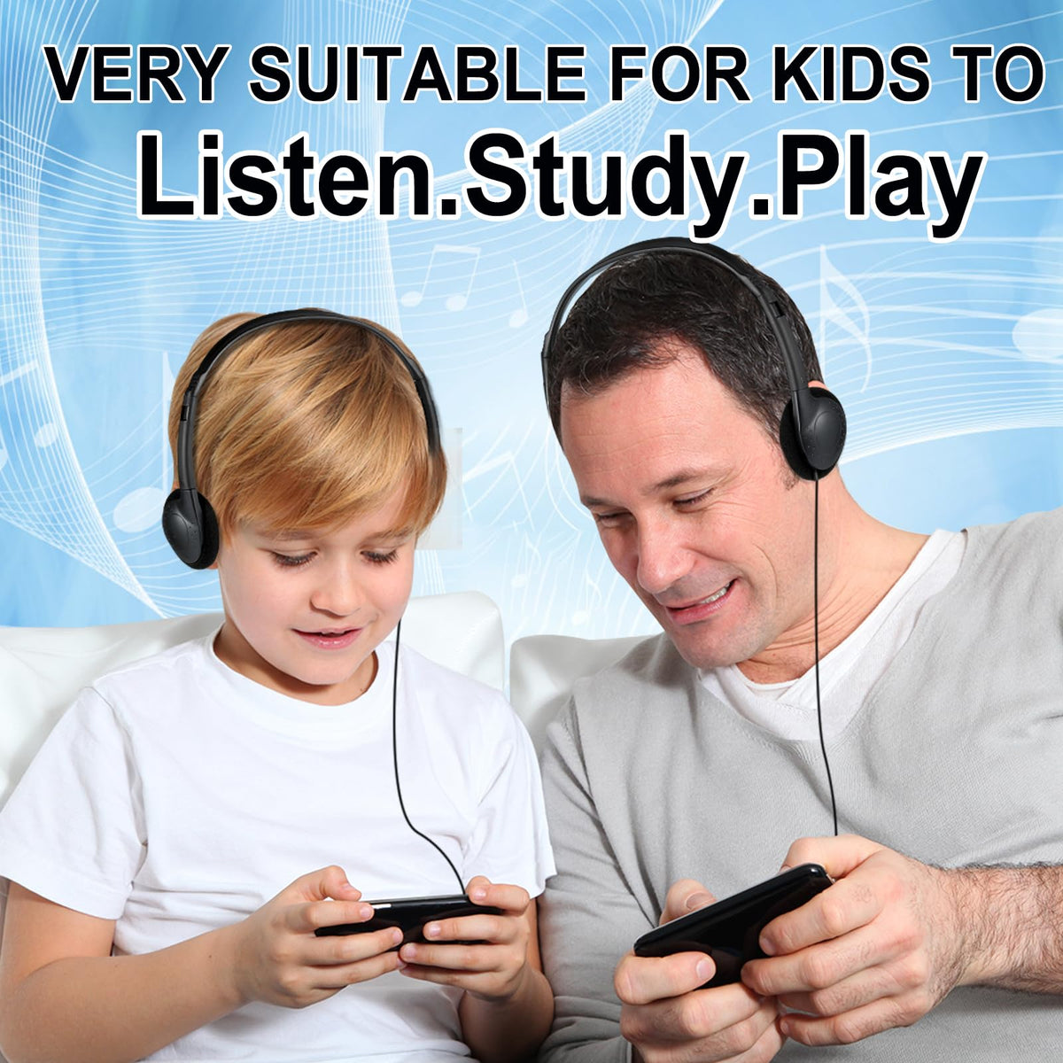 CN-Outlet lightweight classroom earphones for portable study and travel.