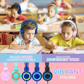 CN-Outlet adjustable headband demonstrating size range to fit children and adults
