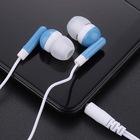 CN-Outlet earbuds in a classroom setting for testing and learning