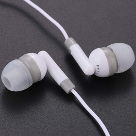 CN-Outlet earbuds white individual opp bag, easy per-student distribution