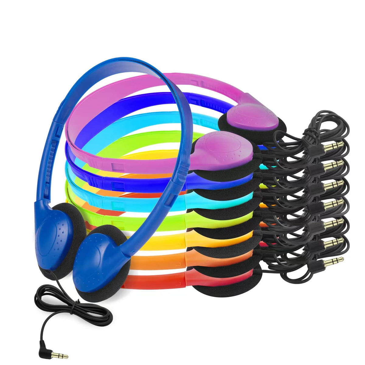 CN-Outlet headphones with adjustable headband for a secure classroom fit