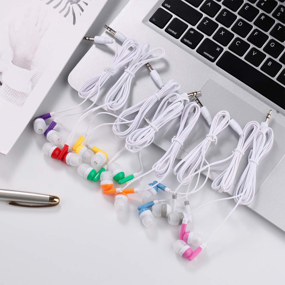 CN-Outlet Kids Earbuds 50Pack classroom-ready set for libraries and centers.