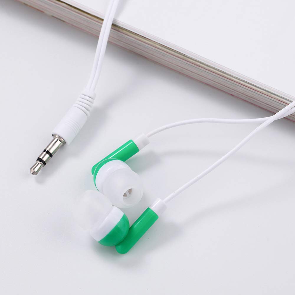 CN-Outlet Kids Earbuds 50Pack 3.5mm plug compatible with devices.