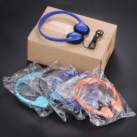CN-Outlet Kids Headphones in colorful design suitable for classrooms