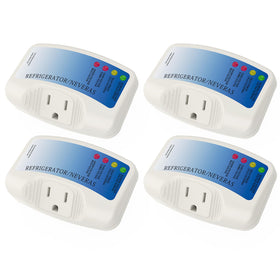 CNAODUN fridge surge protector front view highlights compact design for safe power delivery.
