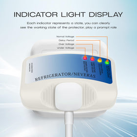 CNAODUN plug-and-play surge protector for easy setup near appliances