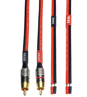 CNCESS CESS-064-3f 400-strand silicone cable flexibility demonstrated.