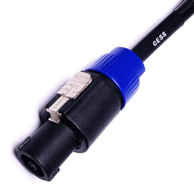 CNCESS CESS-132 12 AWG soft silicone cable reduces signal loss during gigs.