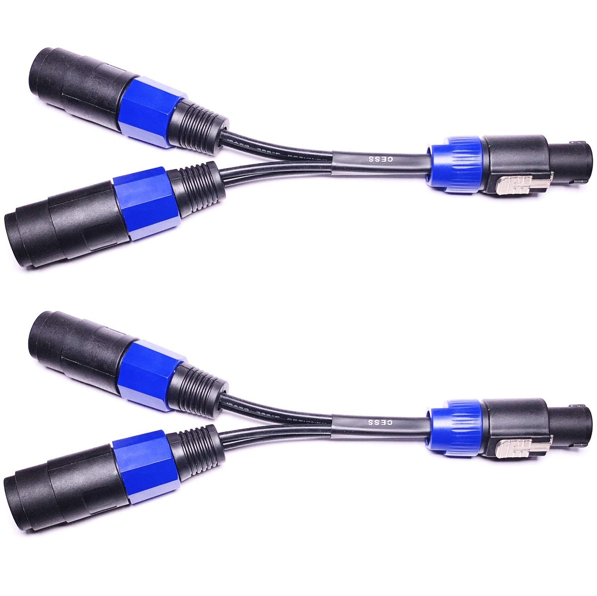 CNCESS CESS-132 1-in-2-out design supports flexible stage setups.