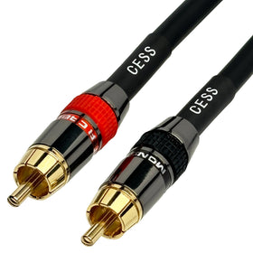 CNCESS CESS-163-1f shielded 12 AWG coaxial cable minimizes interference