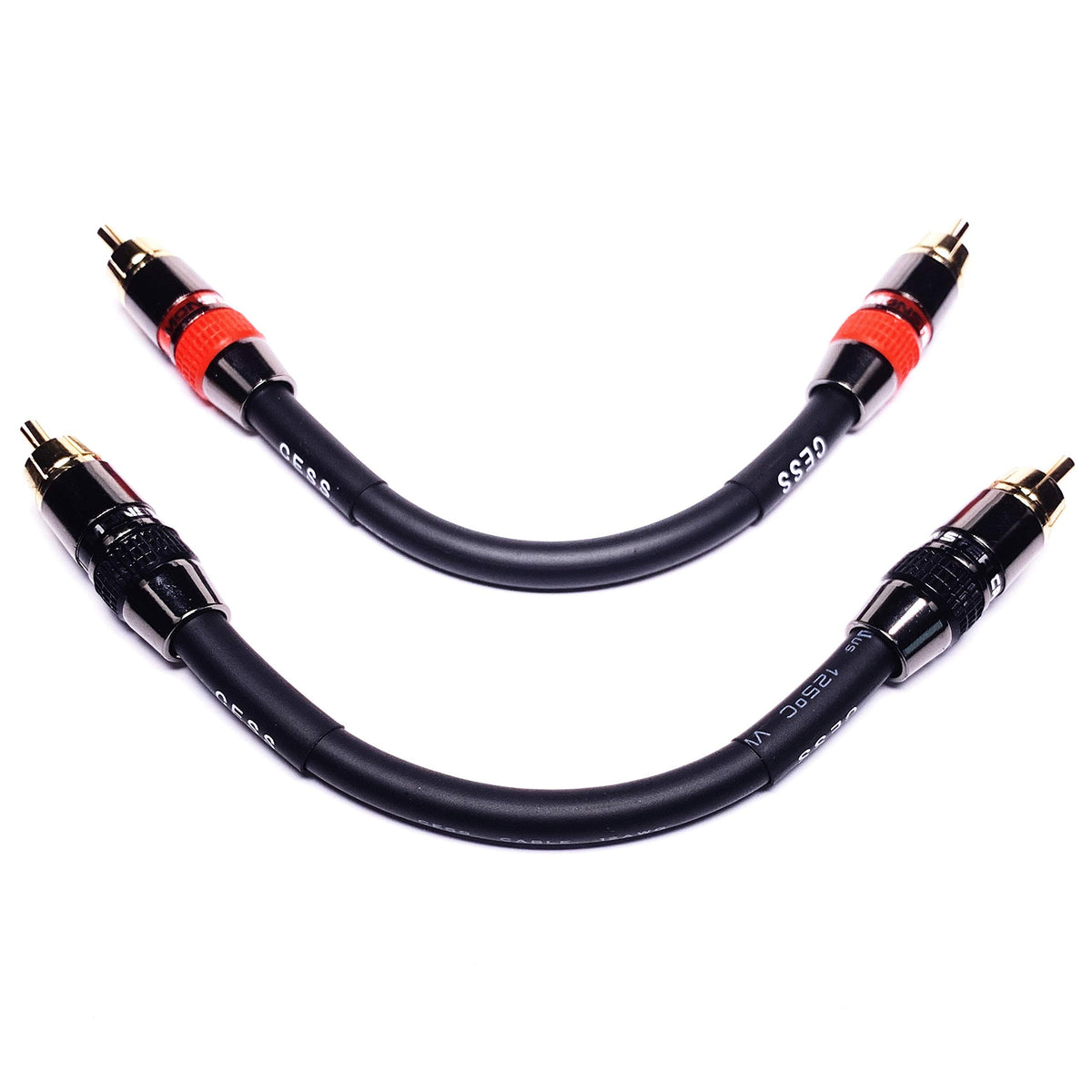 CNCESS CESS-163-4i shielded coaxial cable reduces interference in setups.
