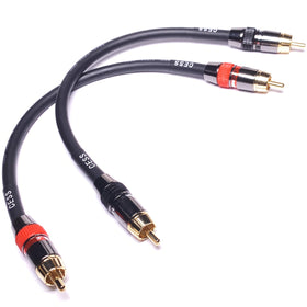 CNCESS CESS-163-8i low-noise RCA patch cable for stereo audio