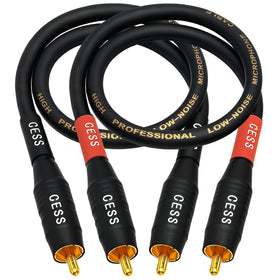 CNCESS front view of two cables showing waterproof design and clear color coding