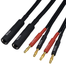 CNCESS cable next to ruler showing six-inch length for tidy, low-profile runs