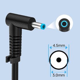 CNIMSSN blue tip connector closeup ensures correct laptop fit