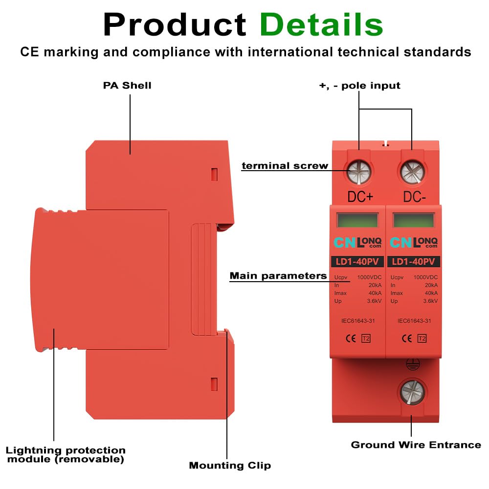 CNLonQcom compact surge protector design suitable for home or mobile setups.