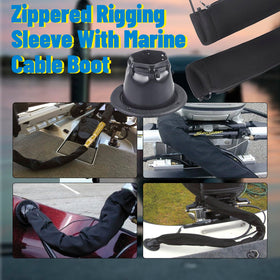 CNRAQR waterproof design keeps rigging protected in wet conditions.