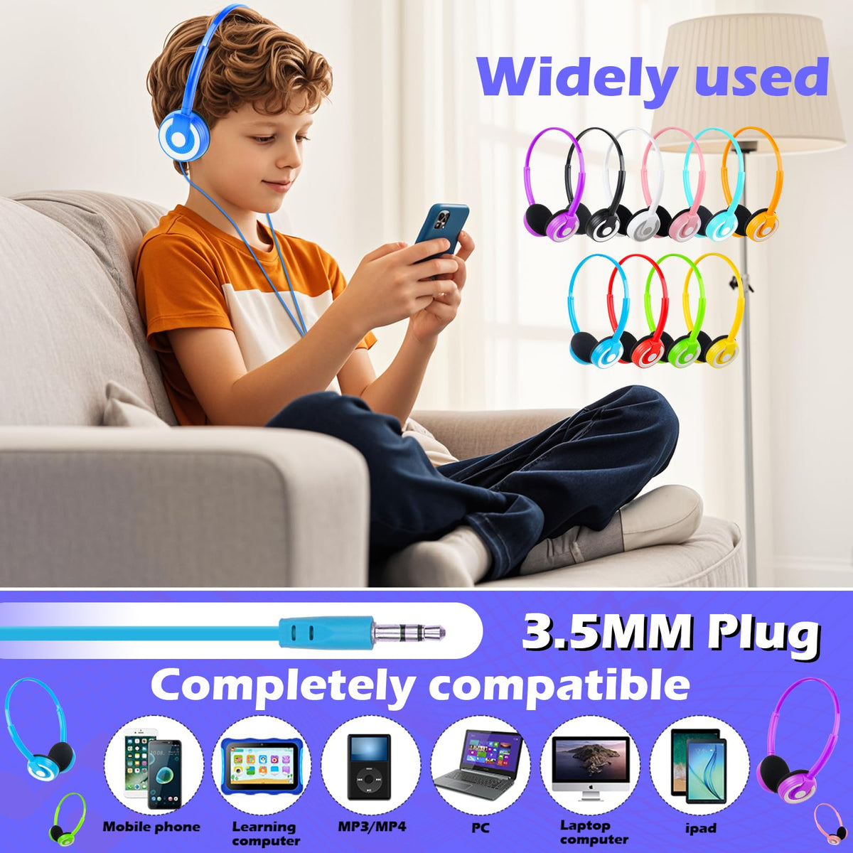 CNSZSLZ 3.5mm jack compatible with tablets and laptops.