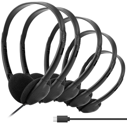 CNSZSLZ front packaging showing ten headphones, easy inventory