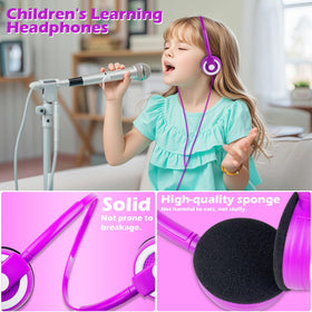 CNSZSLZ kids headphones soft ear cushions for comfortable daily wear.