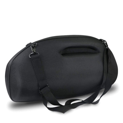 co2CREA front view showing case protecting JBL Boombox for secure transport