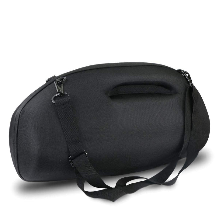 co2CREA front view showing case protecting JBL Boombox for secure transport