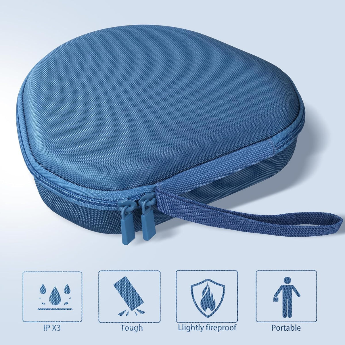 co2CREA case packed inside a backpack showing space-saving protection while commuting