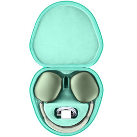co2CREA emerald green case front view shows rigid protection and style