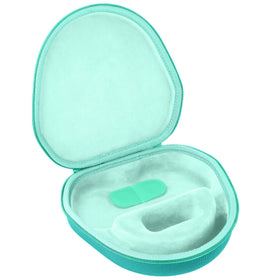 co2CREA case open interior displaying plush lining and accessory space