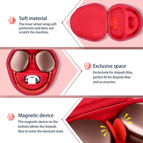 co2CREA snug fit with AirPods Max inside for protection