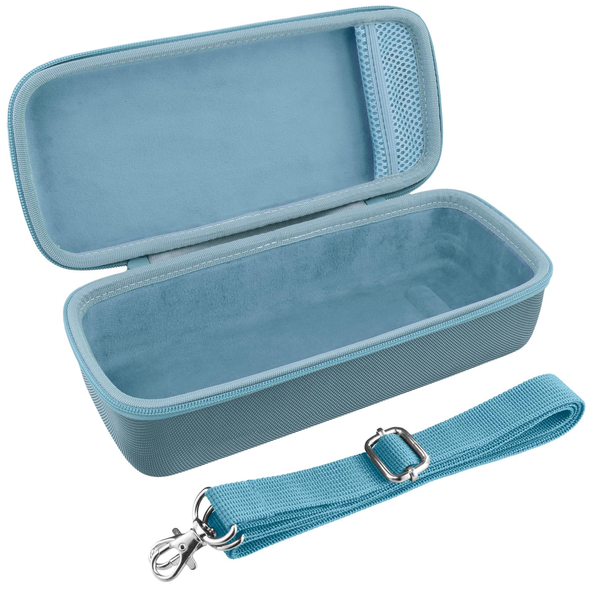 co2CREA case with speaker inside in backpack for safe transport