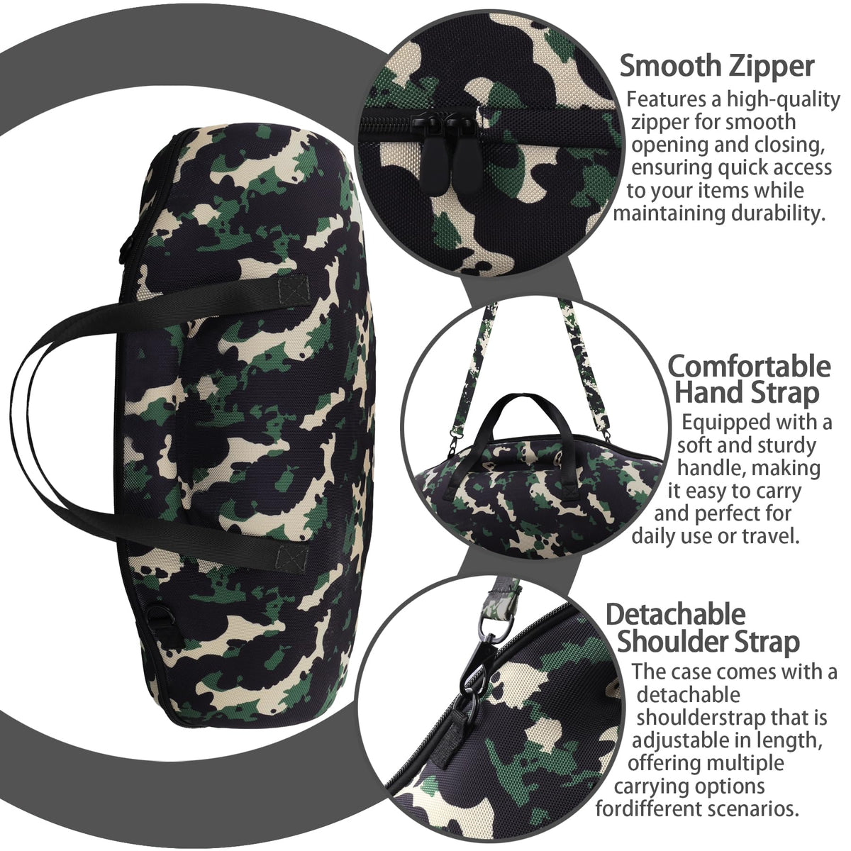 co2CREA adjustable shoulder strap buckle for comfortable transport
