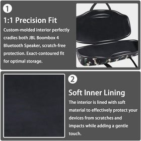 co2CREA velvet pouch holding cables and keeping accessories organized