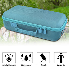 co2CREA Bose SoundLink Max case dual zipper for quick access