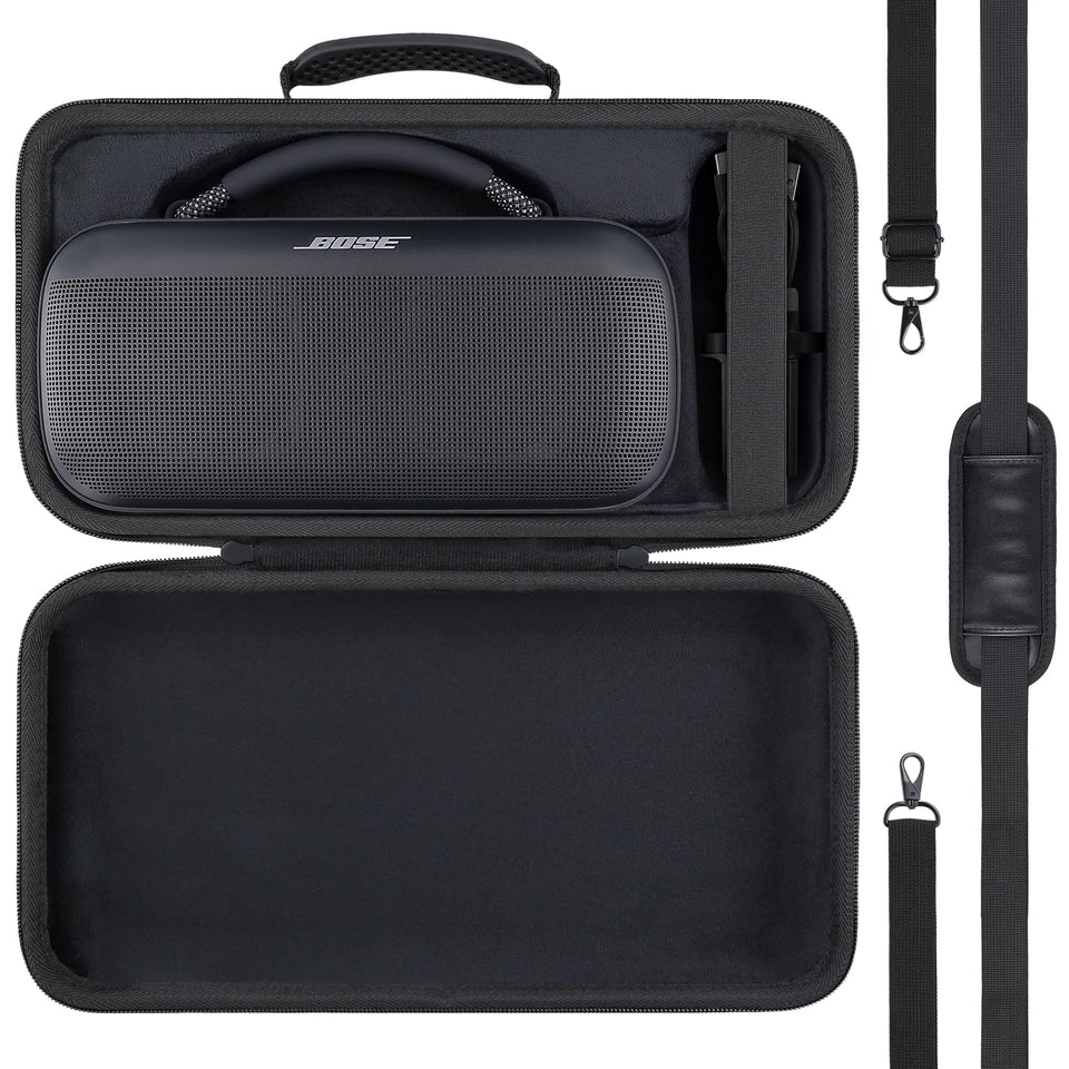 co2CREA Bose SoundLink Max case exterior showing rugged protection for travel