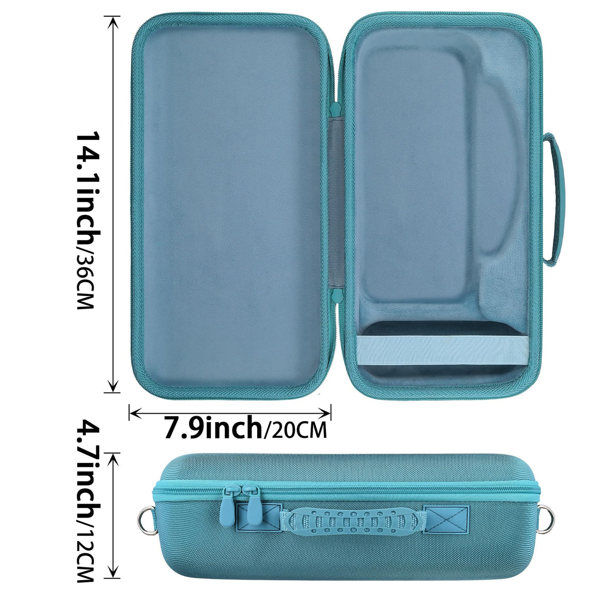 co2CREA Bose SoundLink Max case silicone strap enables comfortable carry