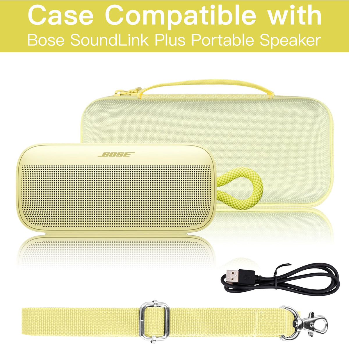 co2CREA Bose SoundLink Plus case side view highlights compact form for daily use