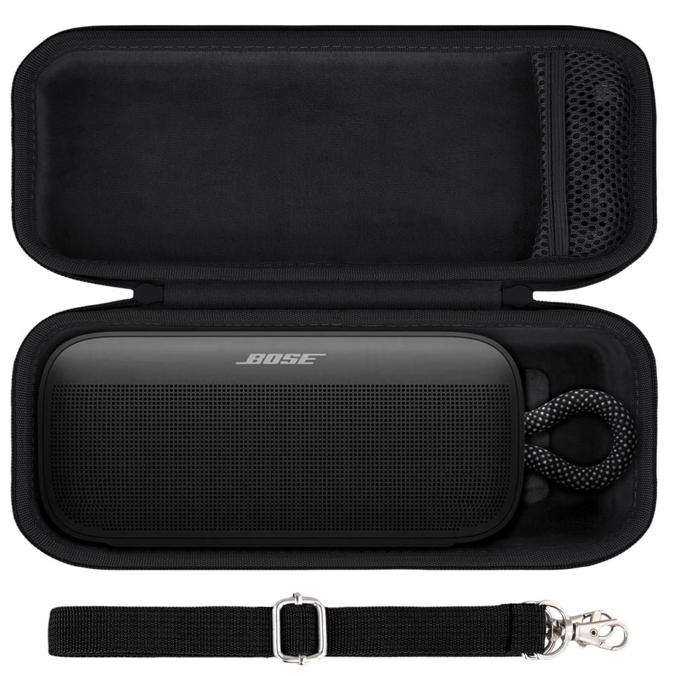 co2CREA front view of hard case showing secure protection for Bose SoundLink Plus