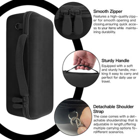 co2CREA detachable shoulder strap attached for comfortable Bose SoundLink Plus transport