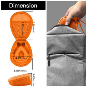 co2CREA case with smooth zipper closure provides secure storage