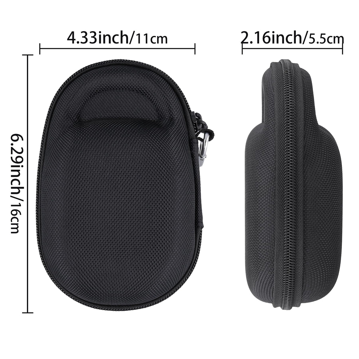 co2CREA Clip 5 compact case ideal for travel