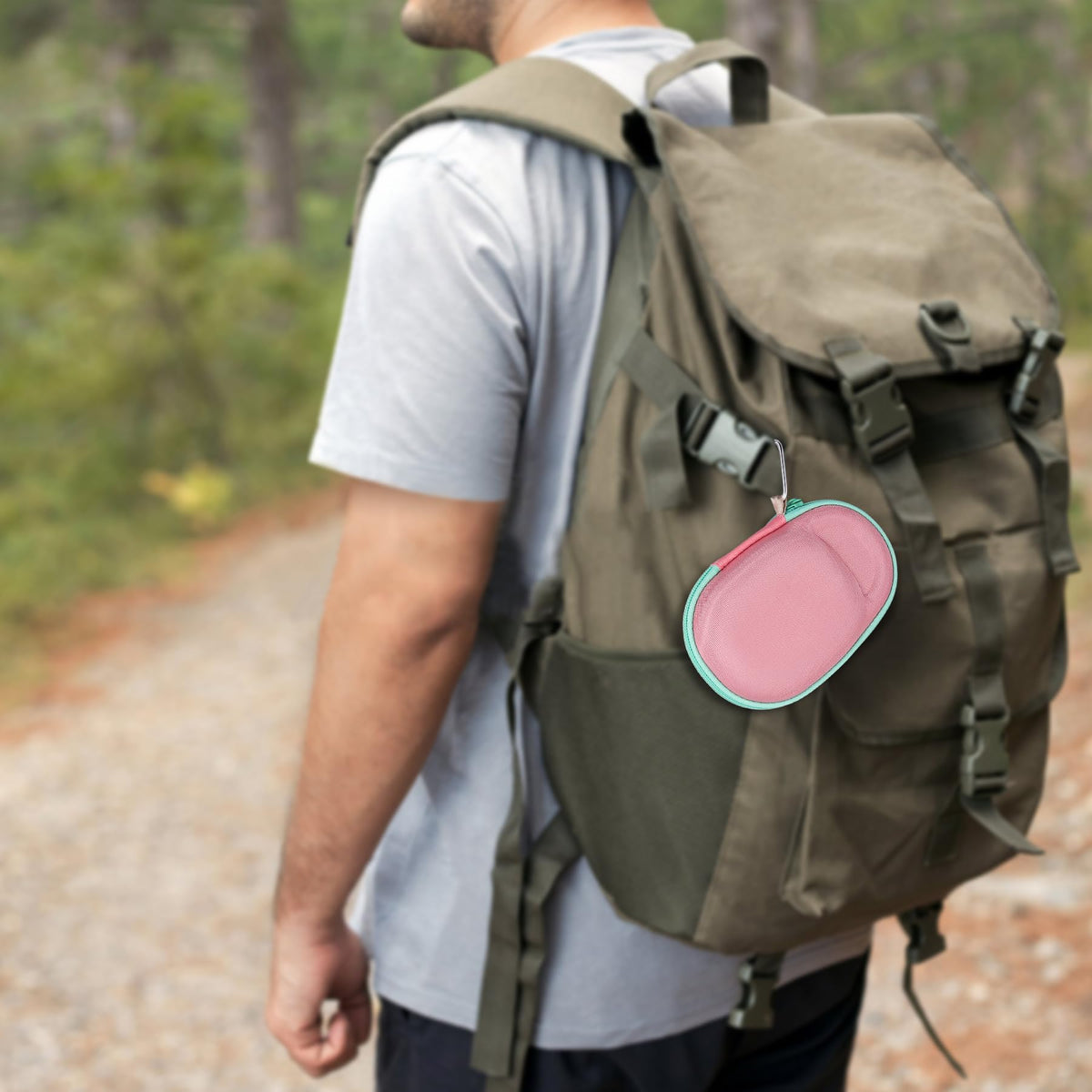 co2CREA Clip 5 travel-friendly case fits in backpacks and bags