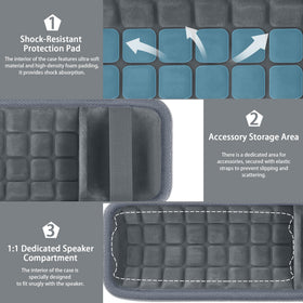 co2CREA detachable shoulder strap aids easy carrying during travel