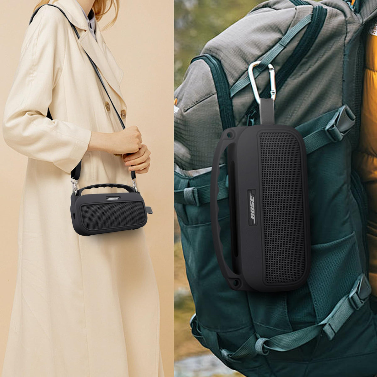 co2CREA dust debris protection keeps Bose SoundLink Flex Gen 2 clean during outdoor activities