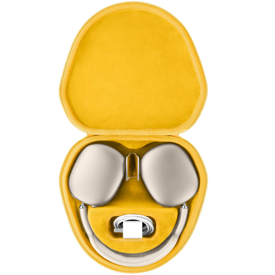 co2CREA yellow case front view showing sturdy protection and travel-ready design