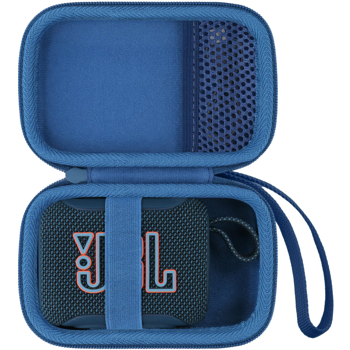 co2CREA blue case front view showing durable protection