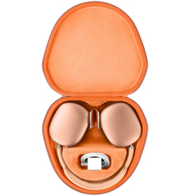 co2CREA orange case front view showing protective shell and bright color benefit