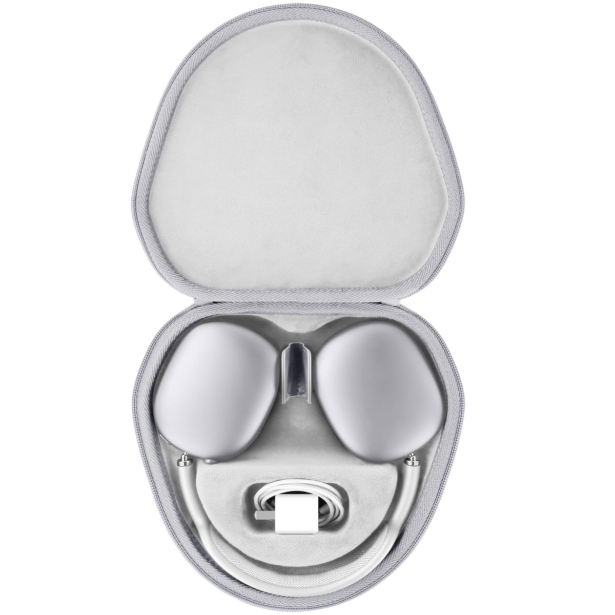 co2CREA front view white case showing sturdy protection and easy carry